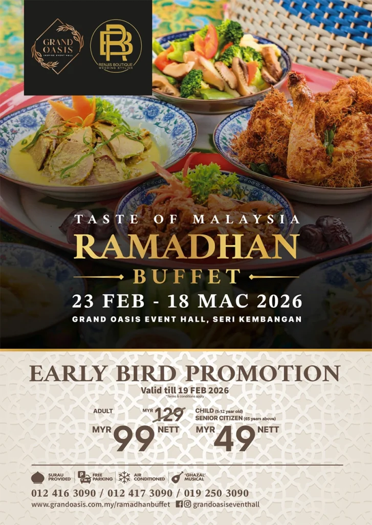 Ramadan Buffet 2026 Early Bird